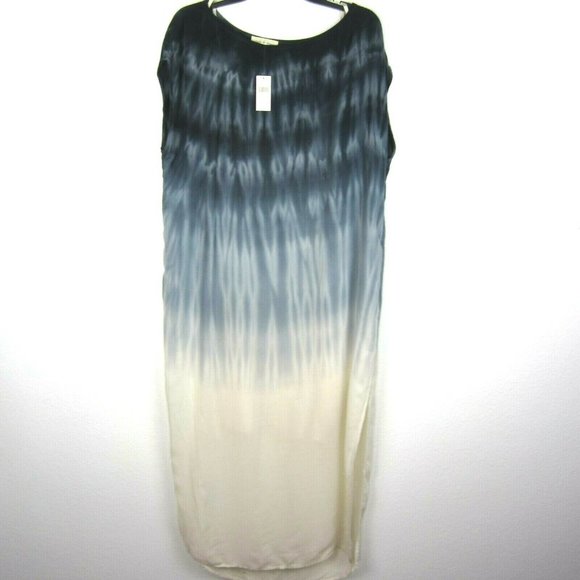 Anthropologie Cloth & Stone Ombre Horizon Fade Dress - Picture 4 of 11